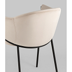 Стул Brace велюр молочный варинант исполнения - 3 | Loft Concept в Омске
