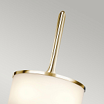 Бра вертикальное с белым полукруглым плафоном и длинным стержнем S Kichler варинант исполнения - 9 | Loft Concept в Омске