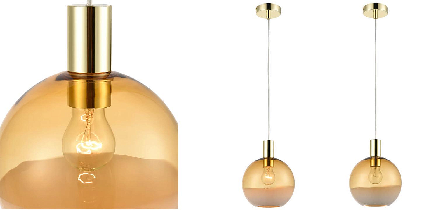 Подвесной светильник Rachel amber Подвесной светильник Rachel amber - Loft-Concept в Омске