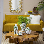 Ваза фарфоровая с ручной росписью Leopard Collection  варинант исполнения - 8 | Loft Concept в Омске