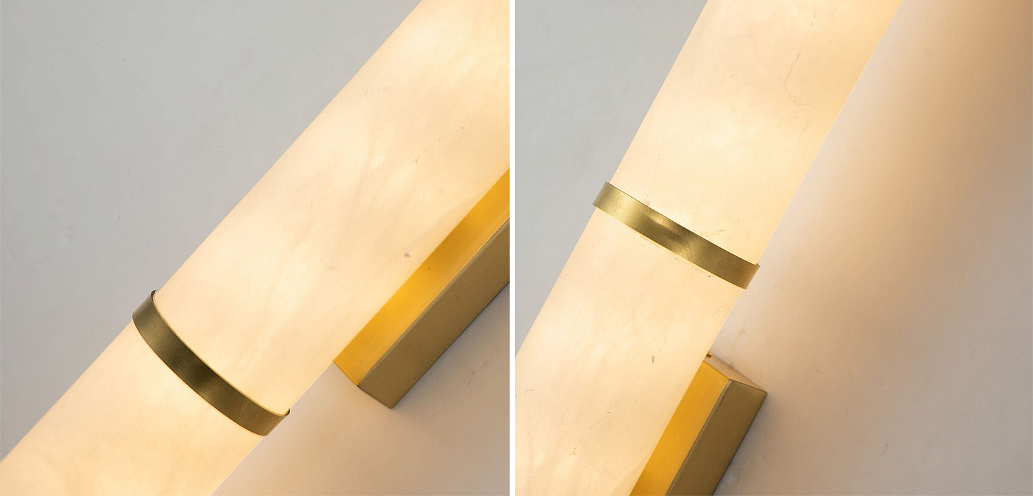 Бра Melba White Marble Wall Lamp Бра Melba White Marble Wall Lamp - Loft-Concept в Омске