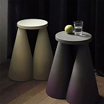 Дизайнерский журнальный стол на 2-х конусообразных ножках Epykopy варинант исполнения - 4 | Loft Concept в Омске