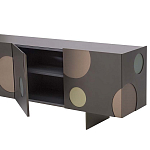 Дизайнерский комод с декором в виде круглых элементов на фасаде Matisse варинант исполнения - 2 | Loft Concept в Омске