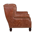 Кожаное кресло James Brown Leather Armchair варинант исполнения - 2 | Loft Concept в Омске