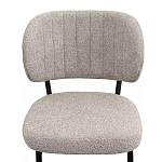 Стул мягкий с серо-бежевой буклированной обивкой Inspiration from Provence варинант исполнения - 5 | Loft Concept в Омске