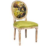 Стул из натурального бука с цветочным принтом Impressionism in Color варинант исполнения - 2 | Loft Concept в Омске