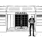Megan Hess. Coco Chanel: The Illustrated World of a Fashion Icon варинант исполнения - 4 | Loft Concept в Омске