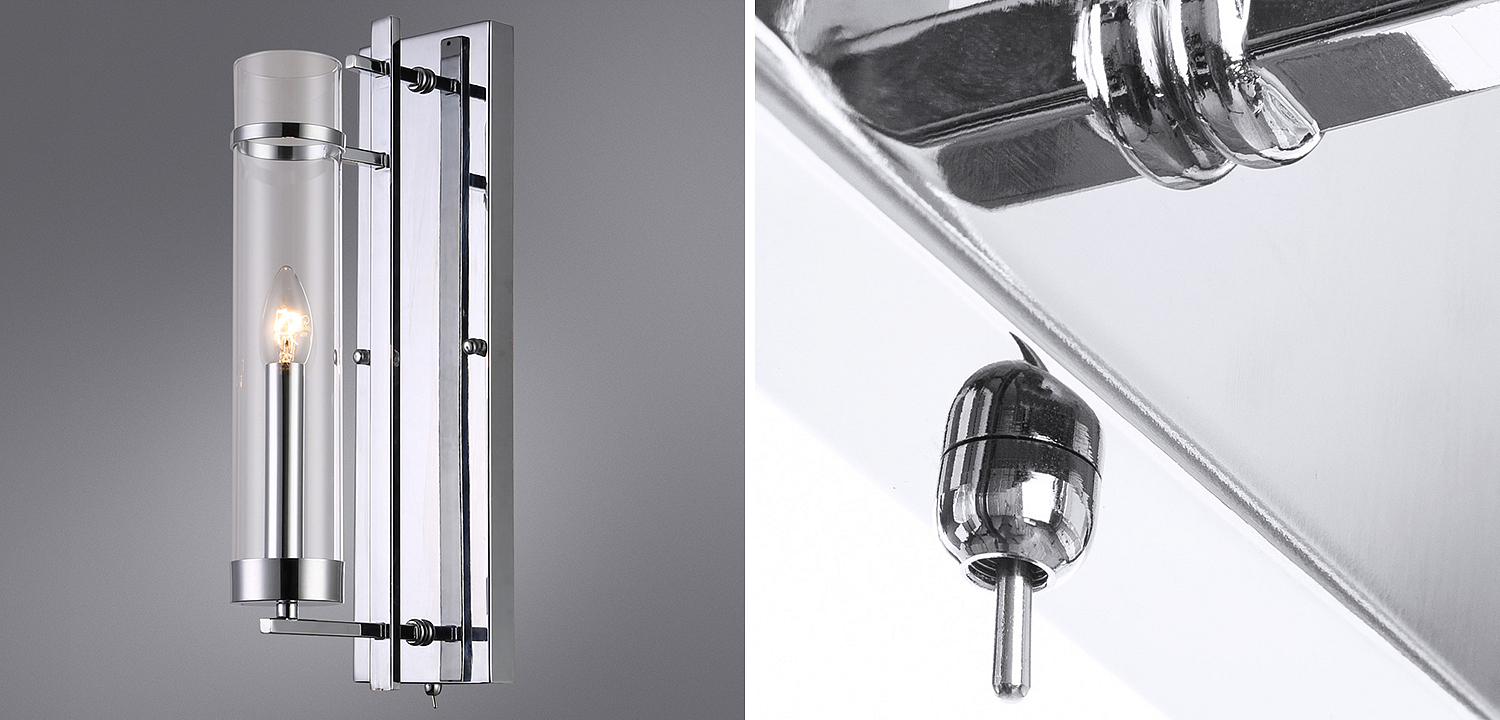 Бра Trondheim Chrome Wall Lamp Бра Trondheim Chrome Wall Lamp - Loft-Concept в Омске