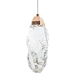 Подвесной светильник Soar Hanging Lamp Gold Transparent Прозрачный варинант исполнения - 1 | Loft Concept в Омске