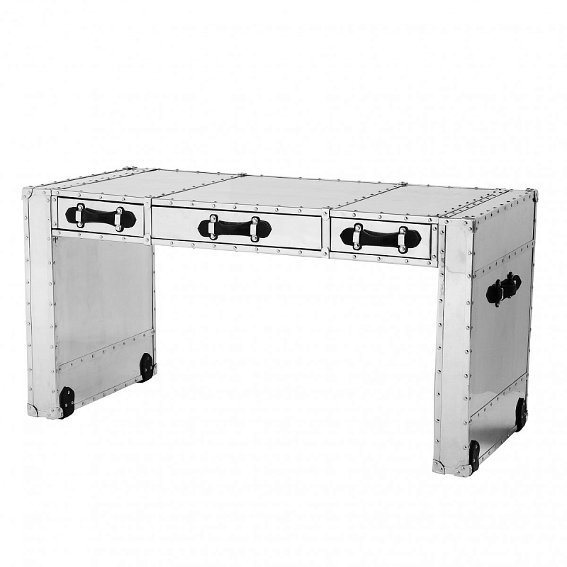 Рабочий стол Eichholtz Desk Catalina Алюминий Черный Рабочий стол Eichholtz Desk Catalina Алюминий Черный в Омске | Loft Concept
