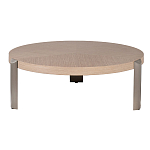 Столик журнальный круглый со светлым шпоном Light Veneer Table варинант исполнения - 5 | Loft Concept в Омске