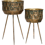 Железное кашпо Boston варинант исполнения - 1 | Loft Concept в Омске