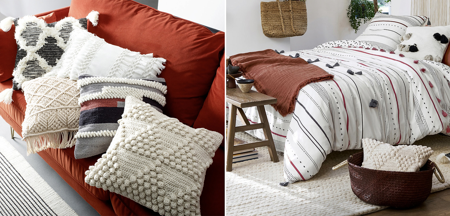 Подушка Macrame Nodules - Loft-Concept в Омске