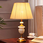 Настольная лампа керамическая с тканевым абажуром Millennium варинант исполнения - 1 | Loft Concept в Омске