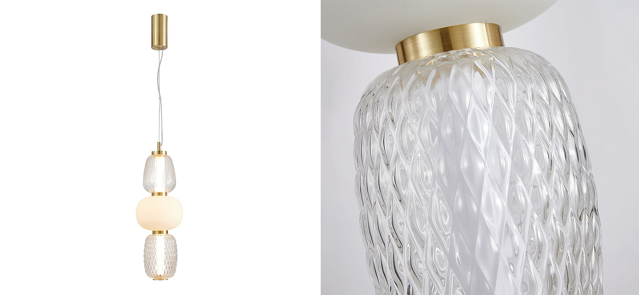 Подвесной светильник HANDLE GRAPE 63 см Подвесной светильник HANDLE GRAPE 63 см - Loft-Concept в Омске