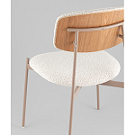 Стул Doe без подлокотников молочный варинант исполнения - 3 | Loft Concept в Омске