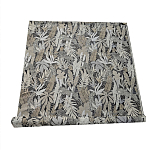 Мебельная ткань Шенилл коричневый принт 280 см T2-146 варинант исполнения - 3 | Loft Concept в Омске