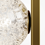 Бра с плафоном из прозрачного стекла с пузырьками воздуха Effervia варинант исполнения - 4 | Loft Concept в Омске