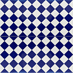 Дизайнерская плитка с узором Шахматка варинант исполнения - 1 | Loft Concept в Омске