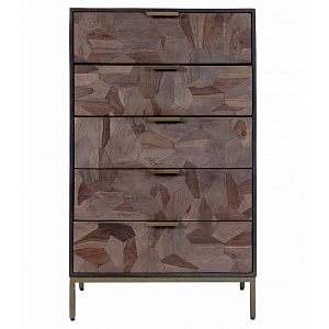 Высокая тумба с выдвижными ящиками Mosaic