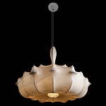 Подвесной светильник с белым фигурным абажуром и мягкими волнистыми краями Cloud Motion  варинант исполнения - 16 | Loft Concept в Омске