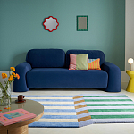 Настенное зеркало в зеленой раме Nya Green Mirror варинант исполнения - 4 | Loft Concept в Омске