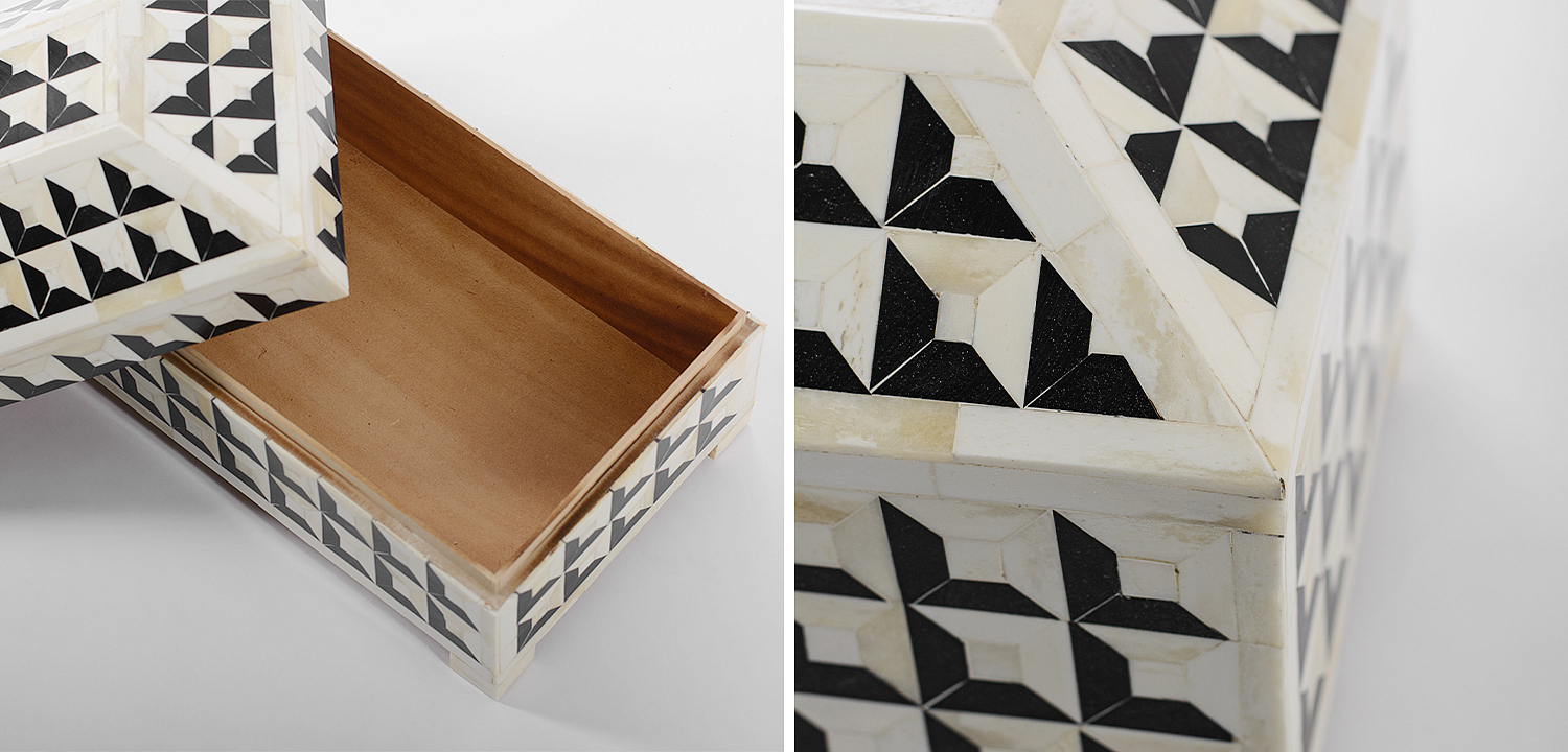 Шкатулка Casket Bone Inlay Шкатулка Casket Bone Inlay - Loft-Concept в Омске