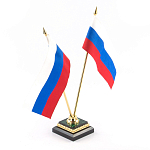 Флагшток из малахита и бронзы с позолотой Stone Flagpole варинант исполнения - 2 | Loft Concept в Омске