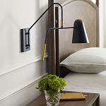 Бра черного цвета с конусным плафоном Feiss варинант исполнения - 6 | Loft Concept в Омске