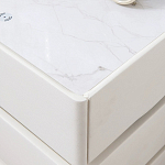 Умная прикроватная тумба с беспроводной зарядкой и подсветкой Smart Bedside Table варинант исполнения - 2 | Loft Concept в Омске