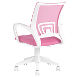 Офисное кресло с основанием из белого пластика Desk chairs Pink варинант исполнения - 5 | Loft Concept в Омске