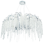 Люстра с хрустальными подвесками Bunch of Crystal Berries Silver Chandelier 12 варинант исполнения - 1 | Loft Concept в Омске