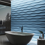 Гипсовая 3D панель с принтографией PM-03 варинант исполнения - 1 | Loft Concept в Омске