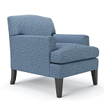 Мебельная ткань Шенилл голубой цвет 138 см T4-26 варинант исполнения - 3 | Loft Concept в Омске