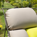 Дизайнерское разноцветное кресло на металлическом каркасе с подставкой для ног Poltronova Plasma Armchair варинант исполнения - 13 | Loft Concept в Омске