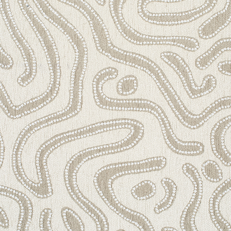 Мебельная ткань Шенилл Ribbon Светло-бежевый N 1063 Светло-бежевый в Омске | Loft Concept 