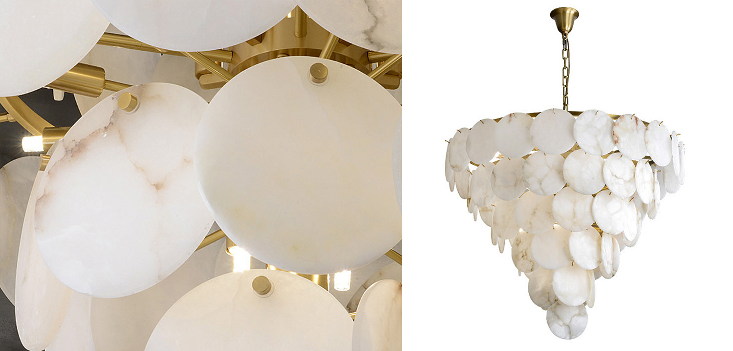 Люстра Letizia Marble Tiered Chandelier Люстра Letizia Marble Tiered Chandelier - Loft-Concept в Омске