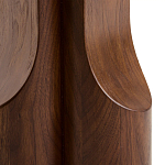 Приставной столик из массива дерева Walnut Triple варинант исполнения - 7 | Loft Concept в Омске