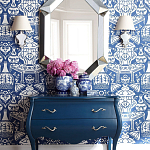 Зеркало настенное восьмиугольное Mirror Facets варинант исполнения - 2 | Loft Concept в Омске