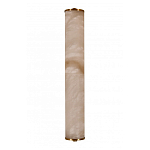 Бра цилиндрической формы из натурального алебастра Calcite Geometry варинант исполнения - 4 | Loft Concept в Омске