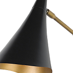 Бра с черными конусообразным плафоном Contrasting Lamps варинант исполнения - 1 | Loft Concept в Омске