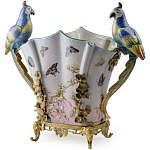 Ваза фарфоровая с попугаями Ferra варинант исполнения - 4 | Loft Concept в Омске