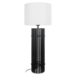 Настольная лампа с металлиеским черным трубчатым основанием Fulgurite варинант исполнения - 1 | Loft Concept в Омске