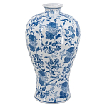 Ваза фарфоровая высокая с синими цветочными мотивами Independence варинант исполнения - 2 | Loft Concept в Омске