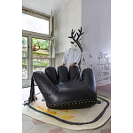 Дизайнерское кожаное кресло в форме руки Poltronova Joe Whip Armchair варинант исполнения - 4 | Loft Concept в Омске