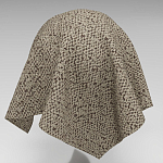 Мебельная ткань Шенилл коричневый цвет 138 см T4-28 варинант исполнения - 3 | Loft Concept в Омске