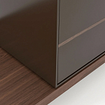 ТВ-тумба  из орехового дерева Marco Wooden TV Stand варинант исполнения - 8 | Loft Concept в Омске