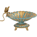 Фарфоровая чаша Золотая стрекоза Marlo Turi варинант исполнения - 1 | Loft Concept в Омске