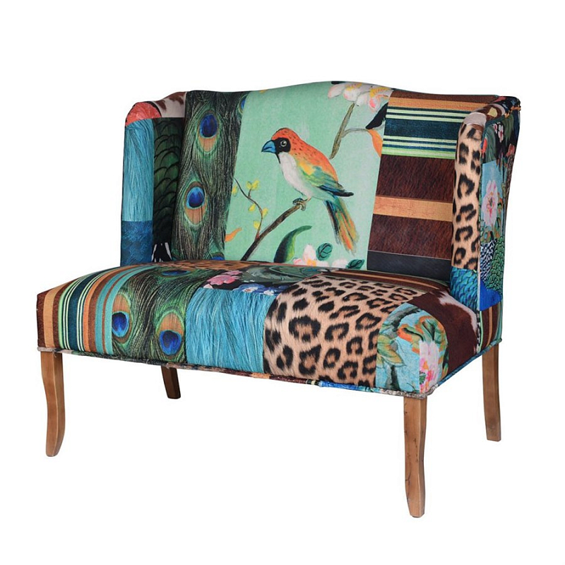 Диван Leopard spots & Bird Мульти в Омске | Loft Concept 