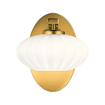  Бра с круглым плафон из матового белого стекла Kichler варинант исполнения - 7 | Loft Concept в Омске